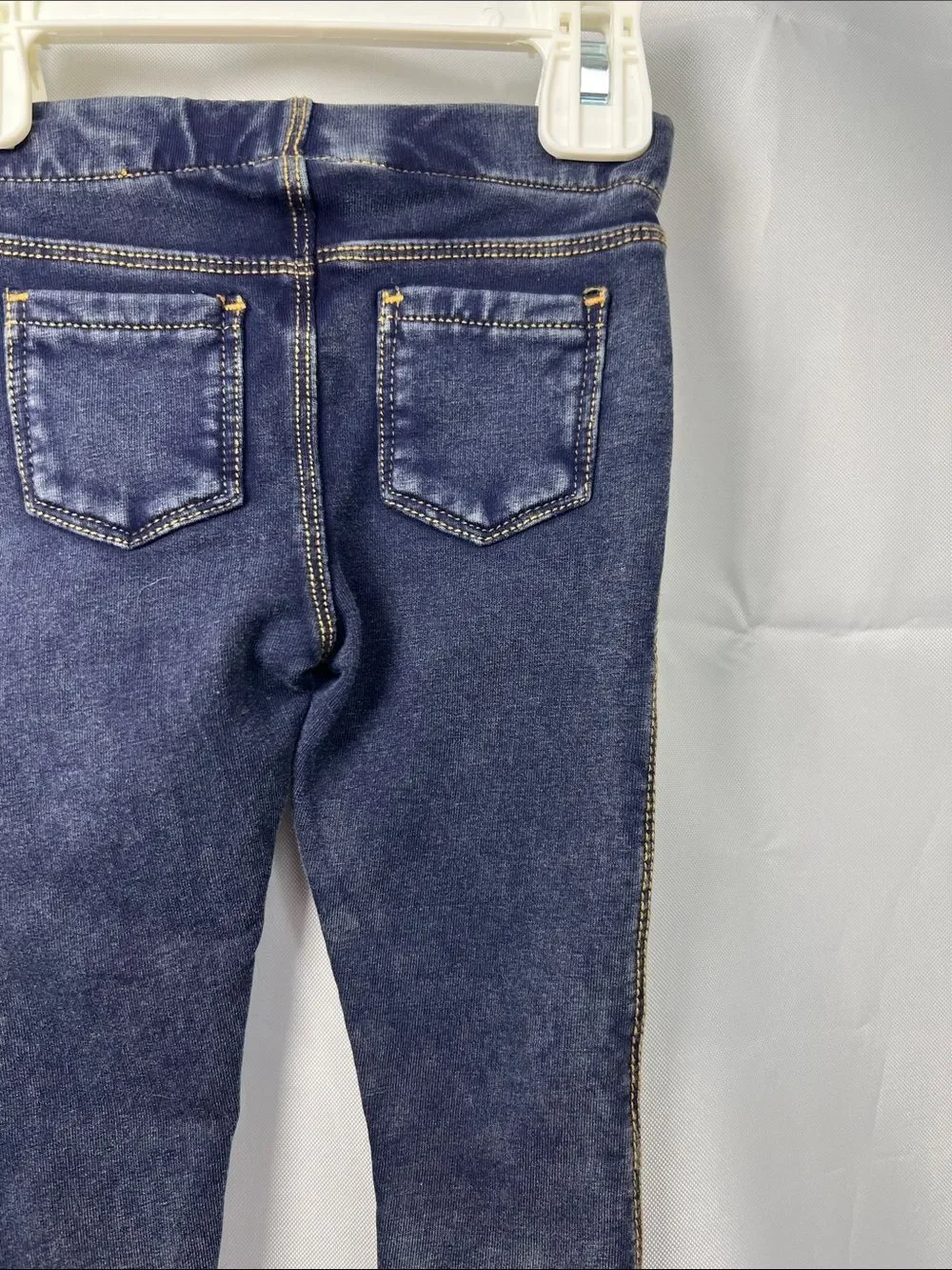 Tucker and Tate Dark indigo wash soft skinny jeggings NWT size 6 months